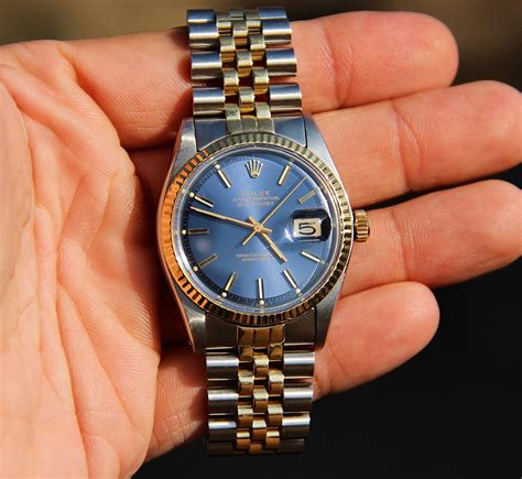 rolex two tone datejust 1601|rolex datejust 1601 vintage.